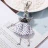 YLWHJJ brand Doll Handmade Cute charm keychain for Women Car Pendant Girls fashion Jewelry Bag key chains Accessories key ring