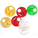 50PCS Beekeeping Plastic Beehive Door Round Single Bee Exit Hive Vent Entrance Ventilation Gate Nest Tools Apiculture Supplies