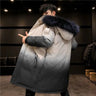 Men Winter New Warm Casual Fur Hooded Jacket Parkas Men Outdoor Fashion Warm Thick Pockets Army Coat Parkas Men