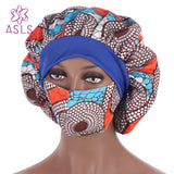 2021 New African pattern multicolor nightcap fashion mask hat suit headscarf cap women's hood Sleep Night Cap Hair accessories