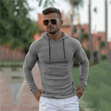 New Fashion Winter Hooded Sweater Men Warm Turtleneck Mens Sweaters Slim Fit Pullover Men Classic Sweter Men Knitwear Pull Homme