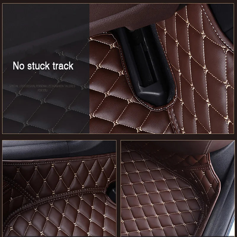 Fully Enclosed Waterproof Abrasion-Resistant Car Floor Mat For JAGUAR E-Pace F-Pace XE XF XFR XJ6 XJL XK XJ8 Car Accessories