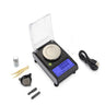 50g 0.001g LCD Touch Digital Milligram Scale Jewelry Gold Lab Scales 0.001g Electronic Gram Counting Laboratory Weight Balance