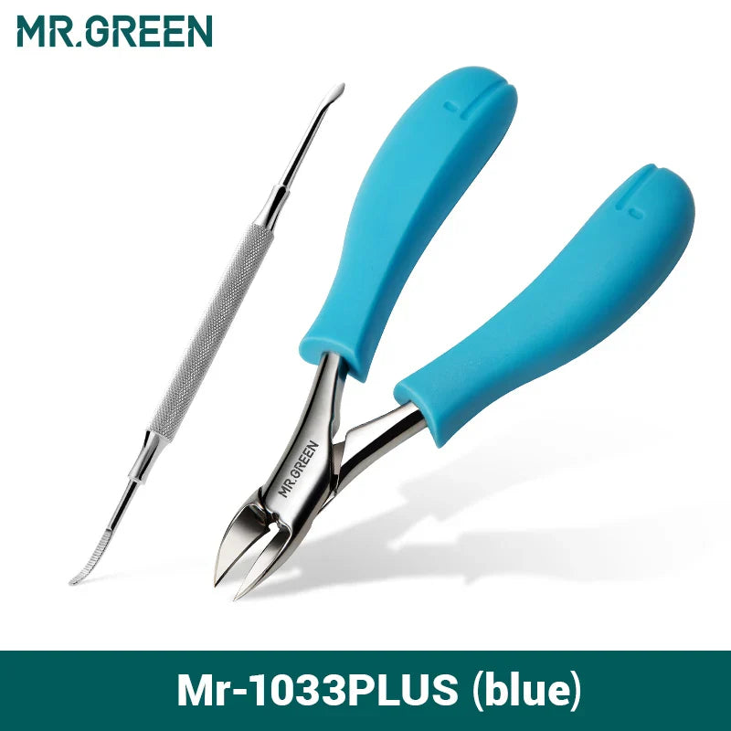 MR.GREEN Nail Clippers Toenail Cutters Pedicure Manicure Tools Anti-Splash Ingrown Paronychia Professional Correction Tool Sets