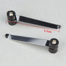 A Pair Stainless Steel Specimen Presser Holder Slides Clips for Biological Microscope Accessories Parts 5.5 cm -8.5cm