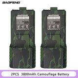 Baofeng BL-5 Battery for Walkie Talkie, Two Way Radio Accessories, Original, Optional, 1800 mAh, 3800mAh, UV-5R, UV5RE, UV5RA