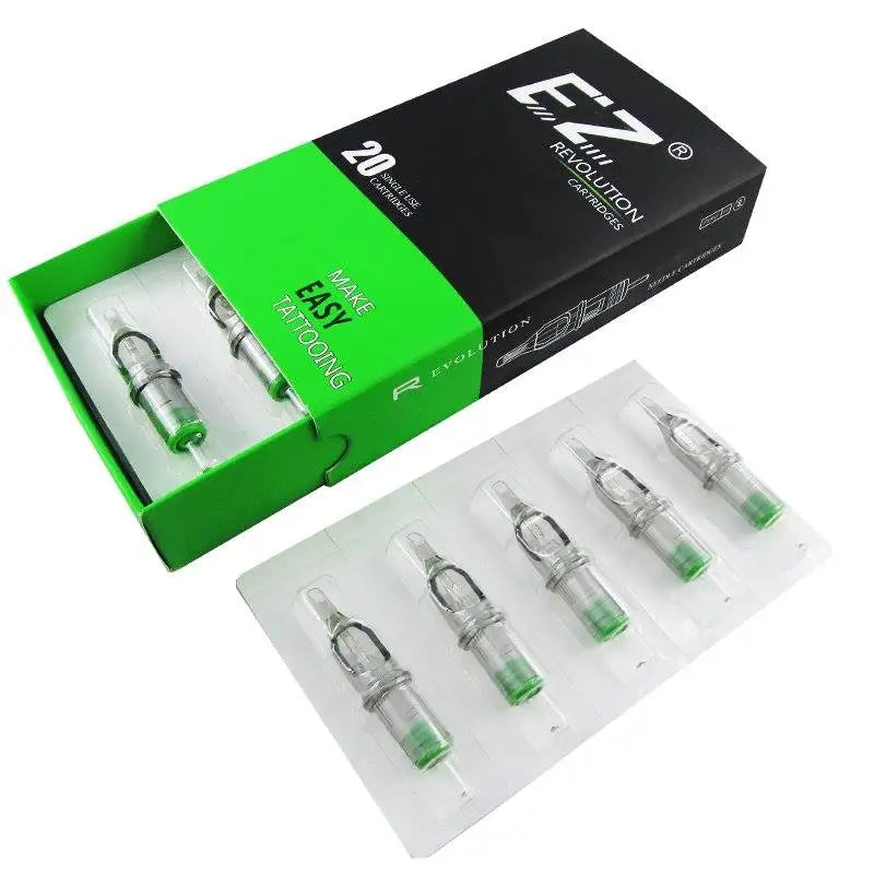 EZ Revolution Cartridge Tattoo Needles Magnum #10 0.30mm L-taper 5.5mm for System Tattoo Machines Pen and Grips 20 pcs /box