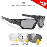 KDEAM Outdoor Sports Polarized Sunglasses Men Curve Cutting Frame Stress-Resistant Lens Shield Sun Glasses Women KD0623