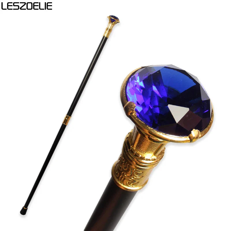 10 Colors Luxury Walking Stick Canes Men Diamond Type Handle Decorative Walking Cane Women Elegant Fashion Vintage Walking Stick