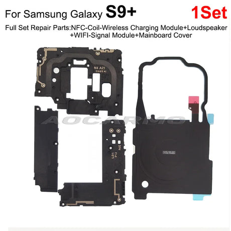 Aocarmo Wireless Charging Coil NFC Module Loudspeaker Signal Antenna Flex Cable For Samsung Galaxy S7 Edge S8 S9 S10 Plus S10E