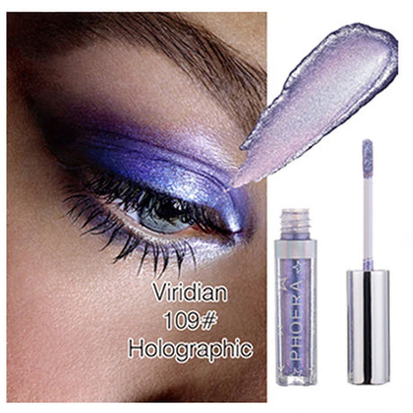 12colors Liquid Eye Shadow Waterproof Glitter Shimmer Easy To Wear Long Lasting Eyeliner Eye Makeup Cosmetics TSLM1