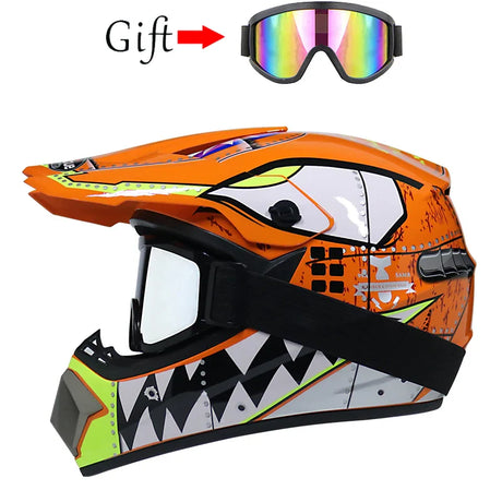 Motorcycle helmet children off-road helmet bike downhill AM DH cross helmet capacete motocross casco