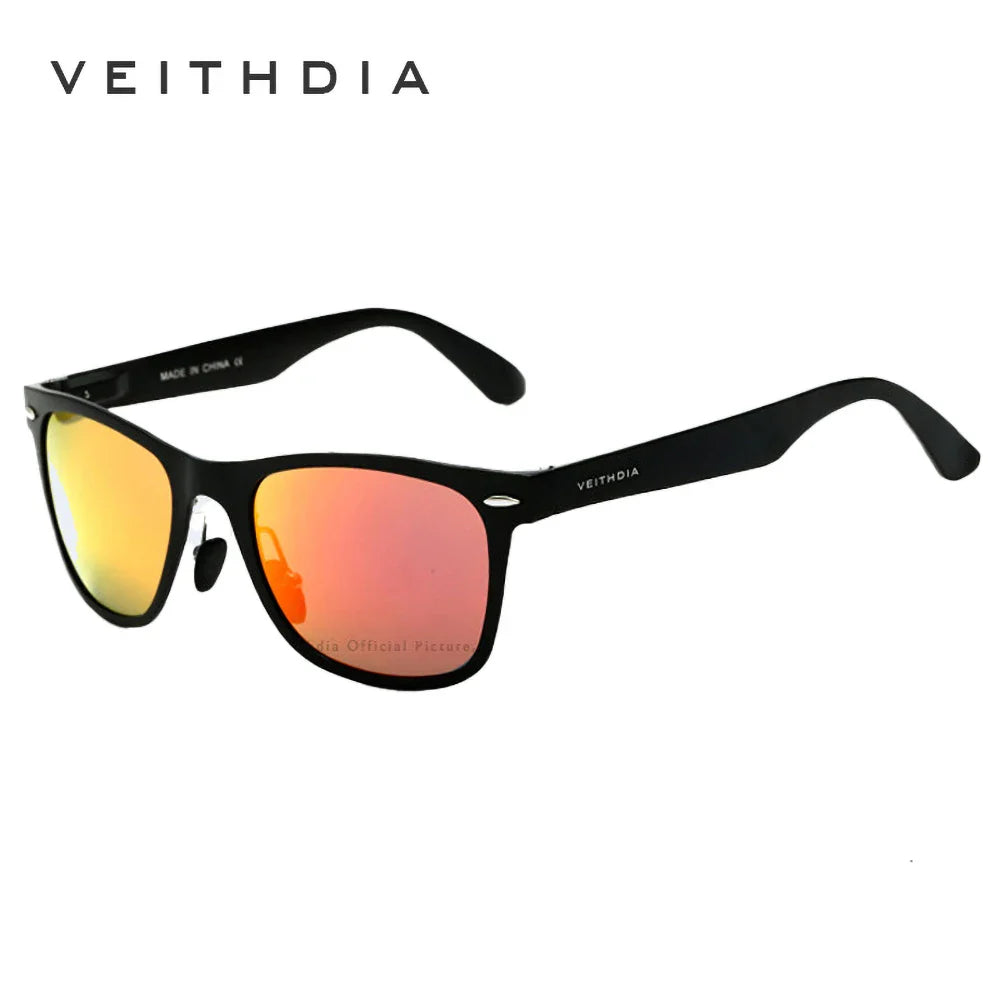 VEITHDIA Sunglasses Brand Designer Aluminum Magnesium Men Sun Glasses Women Fashion Outdoor Eyewear Accessories For Male/Female