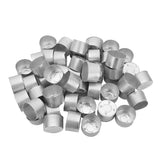 50Pcs Empty Candle Tins Lightweight Premium Aluminum Tea Light Cups Pans Tealight Holders for DIY Candle Making Projects