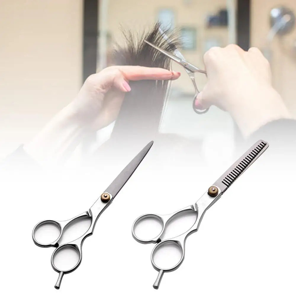 High Quality Ideal Tool For Hairdressers Stainless Steel Alloy Hair Scissors Sharp Durable Cutting Scissors Thinning Scissors