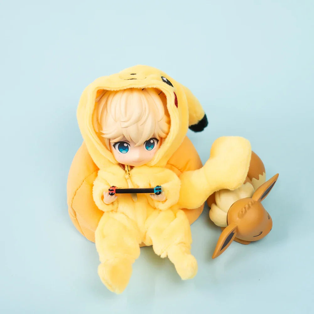 Cute Dinosaur Animal Monster Unicorn Doll Clothes Accessories Funny Angel Clothing For Ob11,Obitsu 11,Molly, Gsc,1/12 Bjd Doll