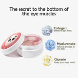 Panda Starry Sky Crystal Collagen Eye Mask Repair Moisturize Fades Eye Wrinkles Anti Aging Remove Dark Circle Eye Bags Skin Care