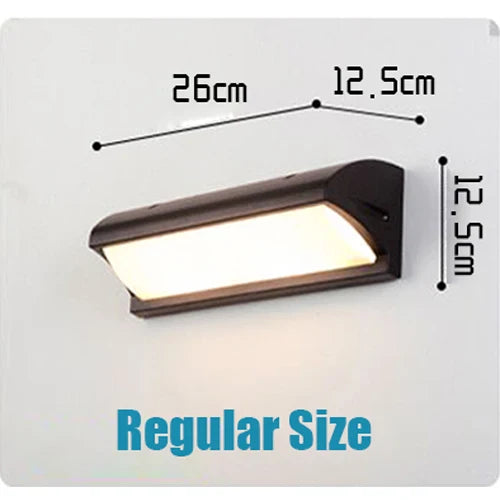 Extra Large LED outdoor wall light waterproof IP65 Radar Motion Sensor led outdoor light outdoor wall lamp outdoor lighting led