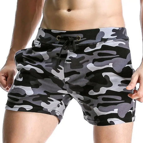 SEOBEAN Men's Camo Casual Shorts Summer Style Fashion Camouflage Cotton Men Shorts Brand Clothing Bottoms