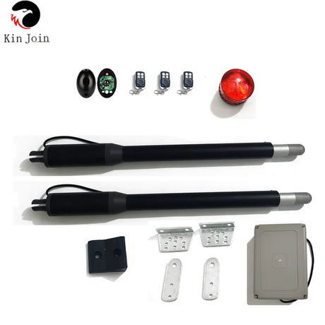 KinJoin Swing gate Automation Kits Swing Door Openers Electric Motor Driver Swing Door  Opener For access Control Home Security