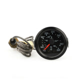 Pointer Mechanical  Water Temp Car Gauge 2"52mm 40~130 Celsius Centigrade /130~265 Fahrenheit Temperature Instrument