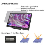 Huion Kamvas 20 Graphics Tablet 19.53 Inch Professional Screen with AG Glass Drawing Display Digital Stylus 8192 Levels Pressure