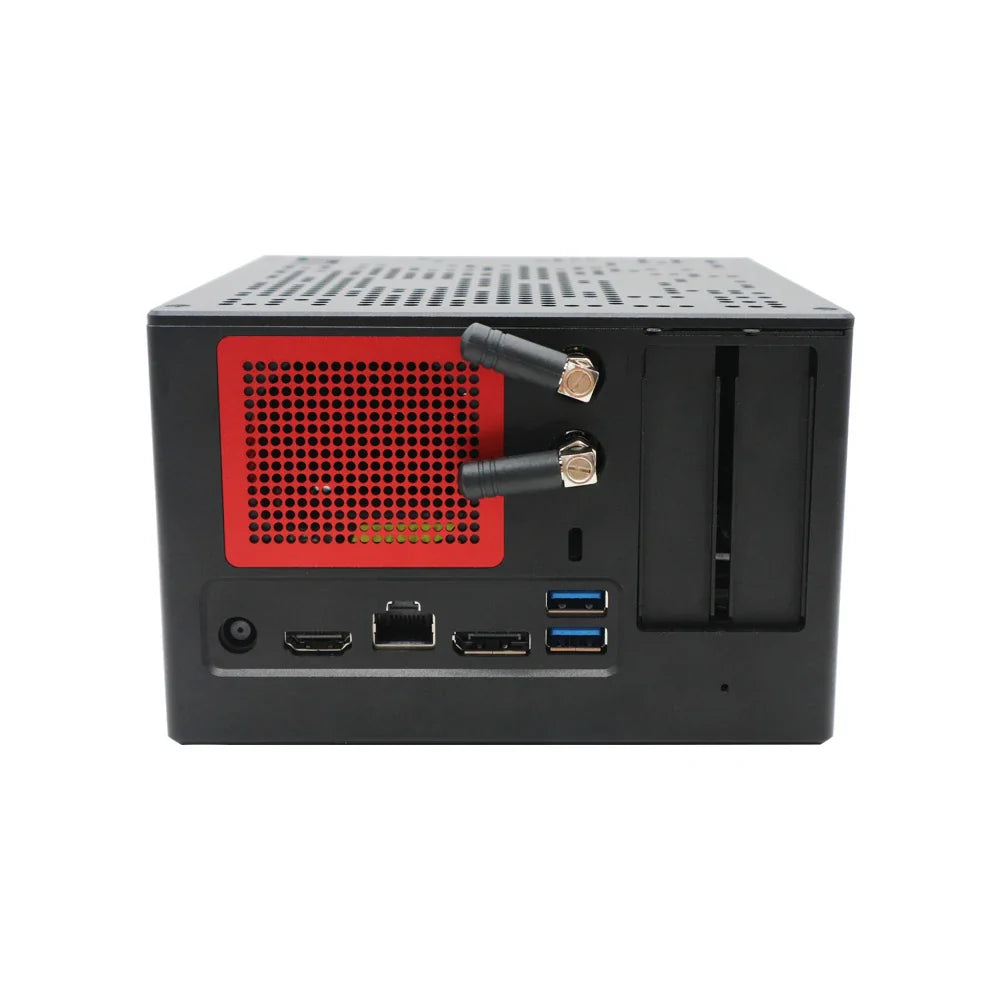 Eglobal DIY Gaming PC Intel Core 10th i7 10700T i9 10900T Desktop CPU Windows 11 Mini ITX Computer HDMI2.0 DP1.2 4K Display HTPC