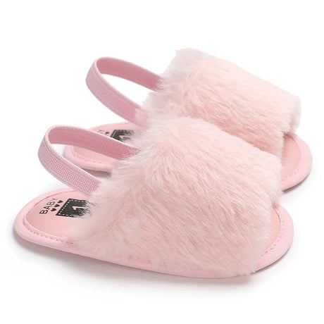 Summer Fashion Newborn Pink Baby Shoes Non-slip Cloth Bottom Shoes For Girls Elegant Breathable Leisure Baby First Walking Shoes