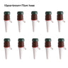 Watering Stakes,10 Pack Indoor Automatic Drip Watering System Irrigation Equipment Tool for Plant Waterer Ceramic Probes House