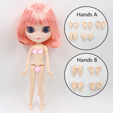 ICY DBS Blyth Doll 1/6 BJD Joint Body White Skin Special Offer On Sale Random Eyes Color 30cm TOY Girls Gift Anime