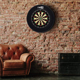 CyeeLife 18in PU Dart board Surround,Dartboard Backboard(One Piece not EVA 4 Pieces) 3.5cm thickness Black/Red