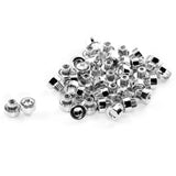 100pcs Universal Wheel Nuts For Cap Lip Screw Bolt Tires  Rim Silver Black Gold Dust-proof  Decorative Rivets Car Parts