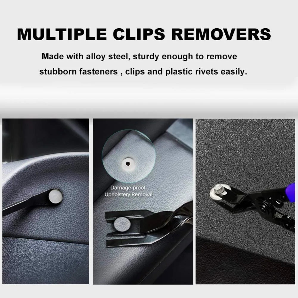 Automotive tools Car Interior audio Trim Removal Tool Clip Panel  fastener rivet Trim Disassembly Pry Tool Car Pry Removal Tool