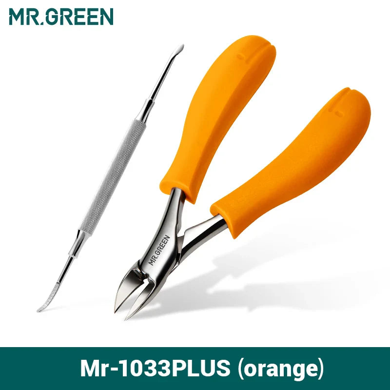 MR.GREEN Nail Clippers Toenail Cutters Pedicure Manicure Tools Anti-Splash Ingrown Paronychia Professional Correction Tool Sets