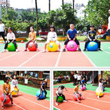 45-65Cm Hopper Ball for Kids Bouncing Jumping Balls with Handle Inflatable Ride-On Toys Hopping Sports Toys for Boys Girls Gift