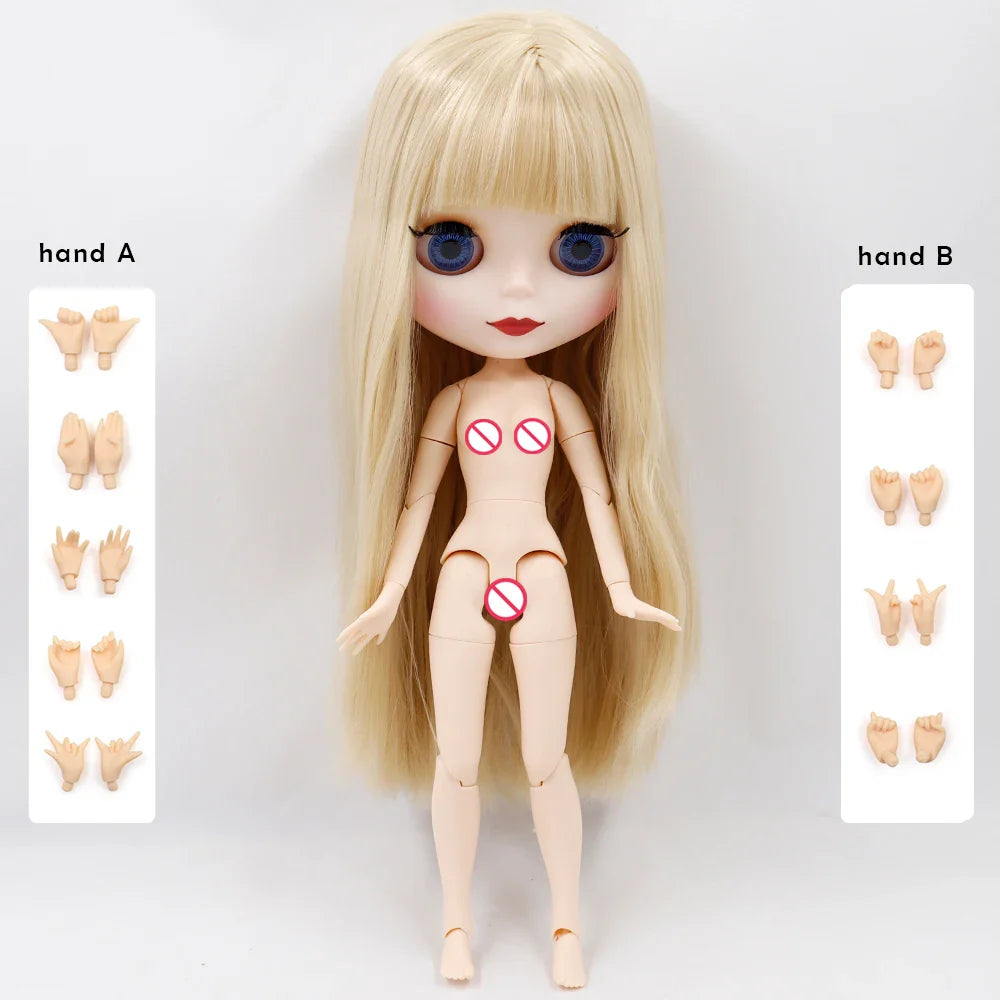 ICY DBS Blyth Doll 1/6 Joint Body DIY BJD toys Fashion Dolls girl gift Special Offer on sale with hand set A&B