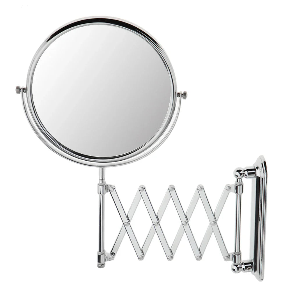 8'' Vanity Makeup Mirror Wall Mount Bathroom Shaving Mirror 3x Magnification