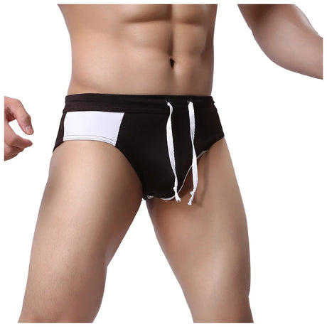 Sexy Man Swimming Trunks Underwear Beach Pants Briefs Men Cotton Fashion Design Male Comfortable Panties Shorts Boxer#y30