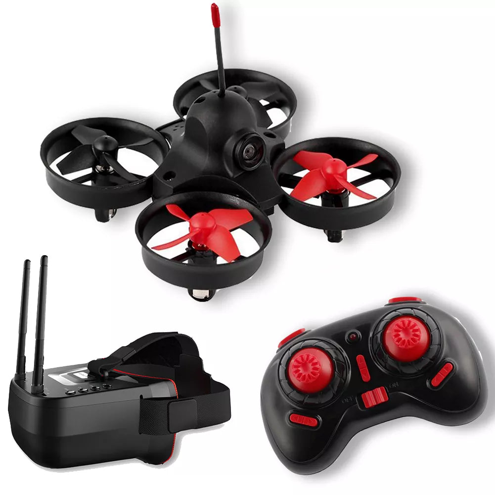 RTF Micro FPV RC Racing Quadcopter Toys with 5.8G S2 1000TVL 40CH Camera 3Inch VR009 FPV Goggles VR Headset Helicopter Drone