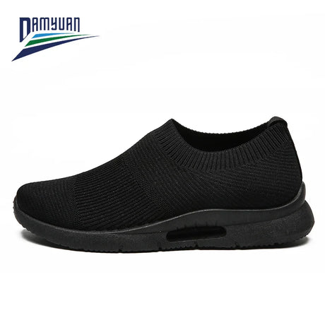 Damyuan US Stock Light Running Shoes 46 Men Shoes Slip on Sock Sneakers Men's Casual Shoes ,Running,Jogging,Walking,Driving