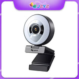 Web Camera Auto Focus Ring Beautify Fill-in Lighting Video Webcam HD 1080P Live Broadcast  Mic USB 3 Grades Touch  Brightness