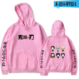 Anime Hoodie Demon Slayer Oversized Hoodies Sweatshirts Men/Womens Autumn Sweatshirt Harajuku Casual Clothing fashion Pullovers