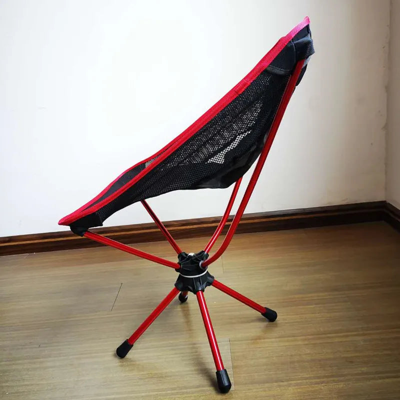 Camping Swivel Chair 360 Degree Swivel Chair Outdoor Leisure Picnic Chair Field Fishing Chair Portable Moon Chair