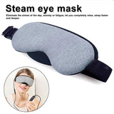 1pcs New Temperature Control Heat Steam Cotton Eye Mask Dry Tired Compress USB Hot Pads Eye Care