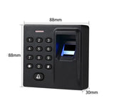 Mini Biometric Fingerprint Access Control Standalone Door Controller Keypad Finger and RFID Card Door Entry Lock D1-j