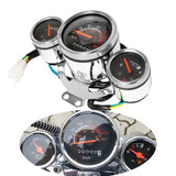 Motorcycle Instrument Digital Tachometer Speedometer Odometer Meter Motorbike Voltmeter Fuel Gauge Kit Fits For Universal