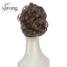 StrongBeauty Silver Short Natural Wave Ponytail Hair Extension With Claw Clip In Hairpiece COLOUR CHOICES