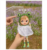 Dollhouse Miniature Mini Toy Prop Umbrella for ob11 Blythe Dolls Children's Delicate Play House Decoration Toy Kids Special Gift