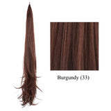 Soowee Long Synthetic Hair Extension Blonde Wrap Pony Tail Flexible Hair Ponytails Hairpieces