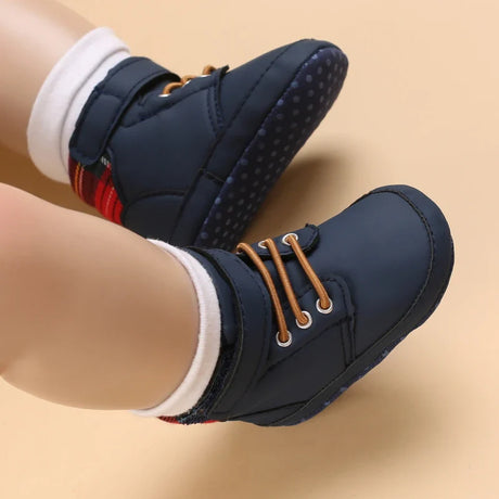 Newborn Baby Shoes Boy Girl Classical Sport Soft Sole PU Leather Multi-Color First Walker Crib Moccasins Casual Sneakers Shoes